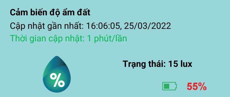 Cảm biến độ ẩm đất nông nghiệp Rạng Đông CB04-NN.SM.LR