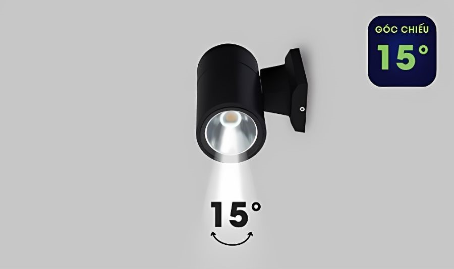 Đèn LED gắn tường Rạng Đông GT20.1P 20W góc chiếu 15 độ