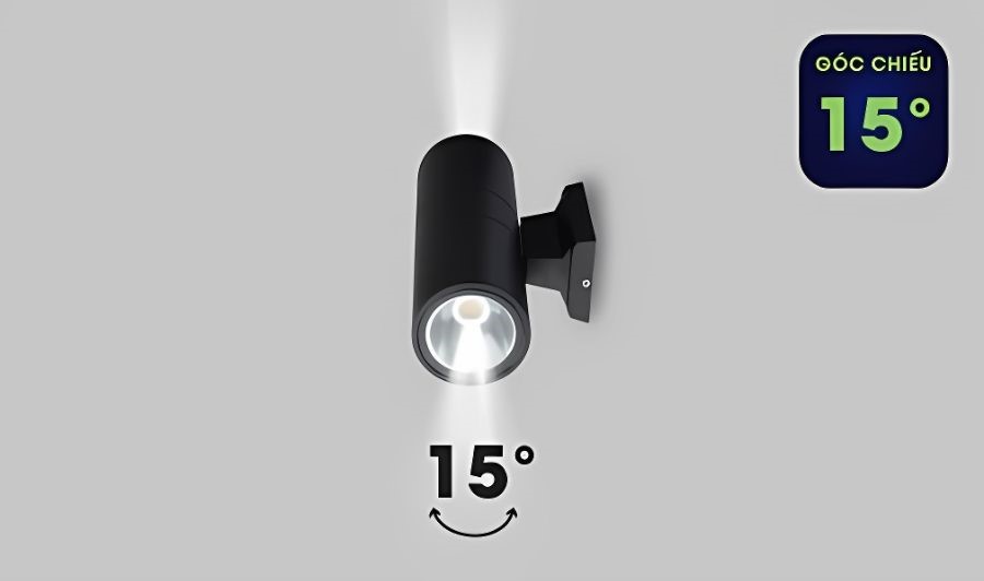 Đèn LED gắn tường Rạng Đông GT20.2P 30W góc chiếu 15 độ