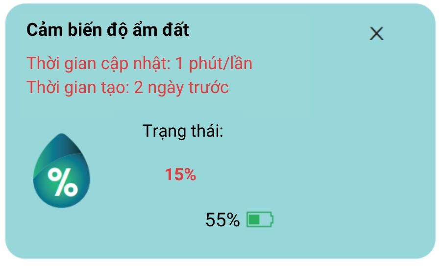 Cảm biến độ ẩm đất nông nghiệp Rạng Đông CB04-NN.SM.LR
