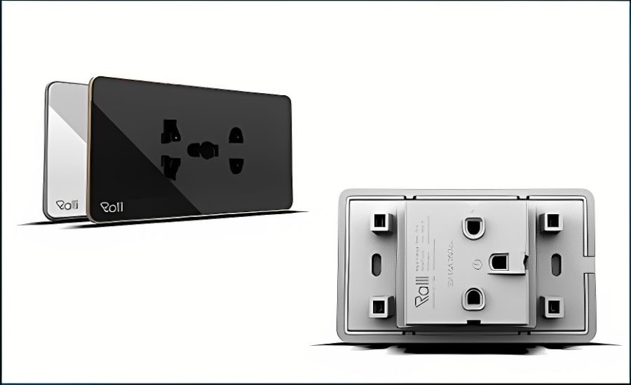 Ổ cắm âm tường Rạng Đông OCAT04K