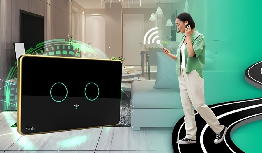 Công tắc cảm ứng Rạng Đông CTCU.WF CN.01T.2W.SP tiện nghi