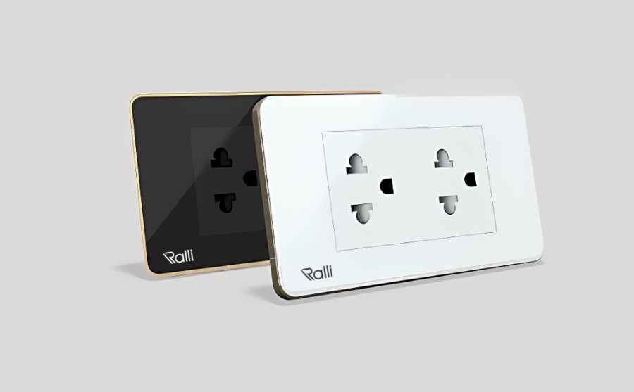 Ổ cắm âm tường Rạng Đông OCAT06K 2C/16A