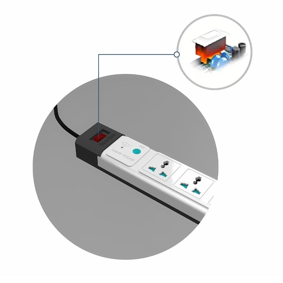 Ổ cắm Wifi 3m Rạng Đông OC02.WF 3C/3M/10A sử dụng an toàn