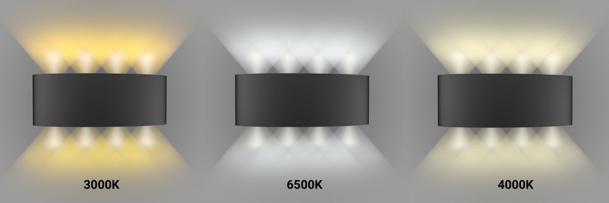 Đèn LED gắn tường Rạng Đông GT18.4M 8W - 3 màu ánh sáng