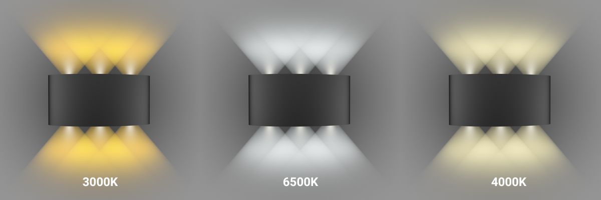 Đèn LED gắn tường Rạng Đông GT18.3M 6W 3 màu ánh sáng
