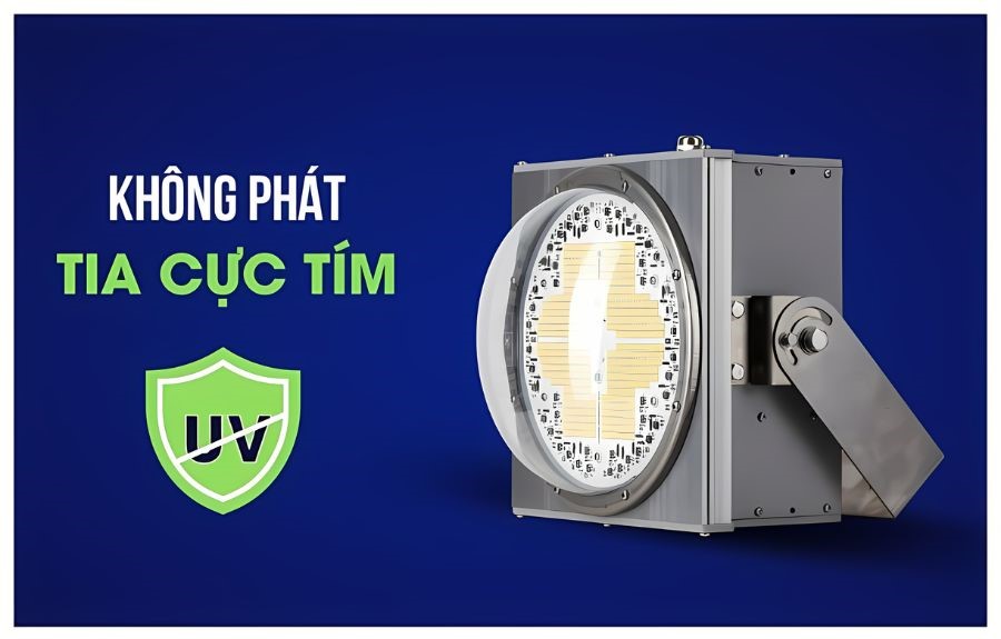 Đèn LED đánh cá Rạng Đông DC08 500W AC-IC an toàn