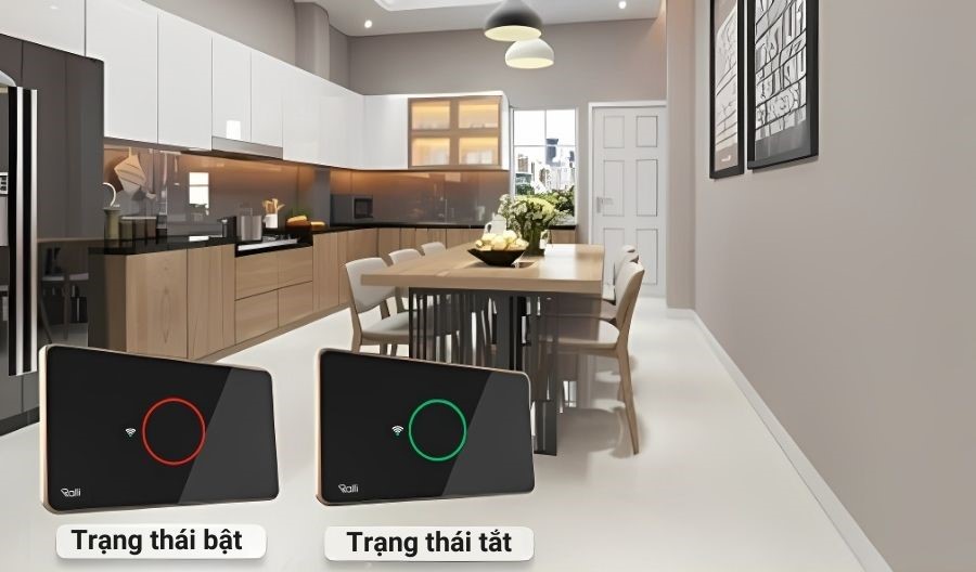 Công tắc cảm ứng Rạng Đông CTCU.WF CN.01T.2W.SP sử dụng an toàn