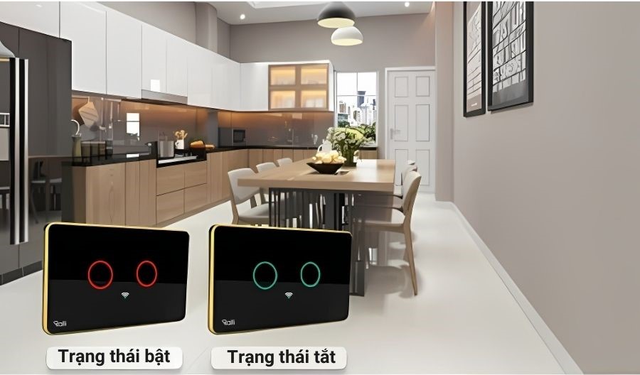 Công tắc cảm ứng Rạng Đông CTCU.WF CN.01T.2W.SP sử dụng an toàn