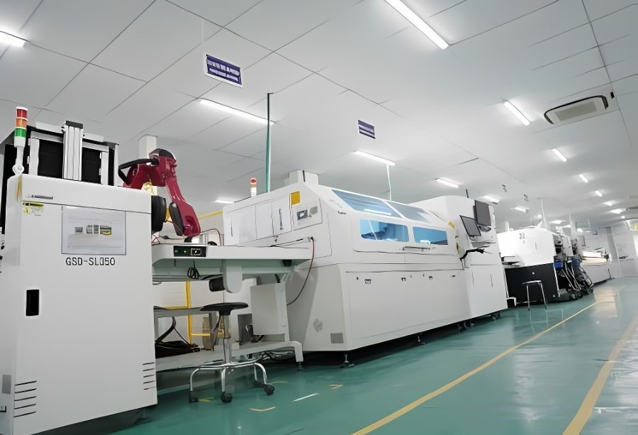 Máy móc sản xuất hiện đại
