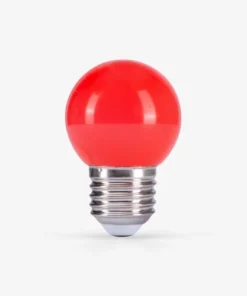 Đèn LED bulb tròn Rạng Đông A45R/1W Màu Đỏ