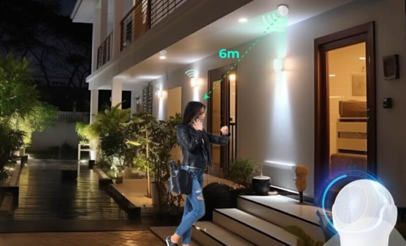 Ứng dụng sản phẩm Cảm biến chuyển động CB10.PIR.BLE (DC)