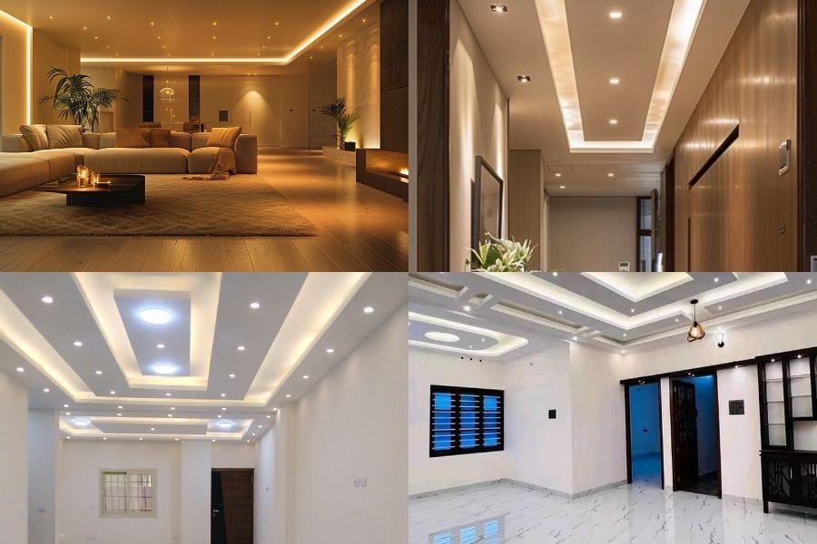 Ứng dụng của đèn LED âm trần downlight Rạng Đông AT20.BLE