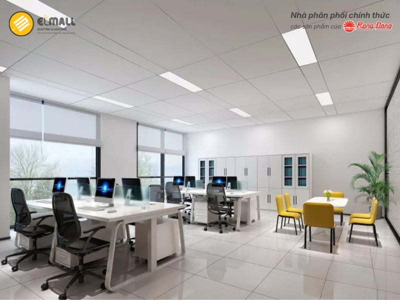 đèn phân bổ ánh sáng đều