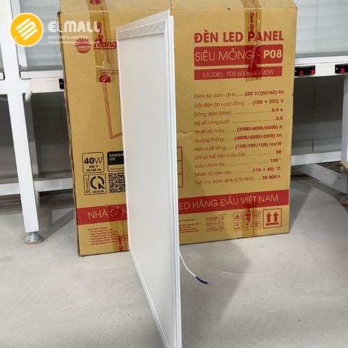 ảnh thật mặt bên đèn p08 600x600 50w