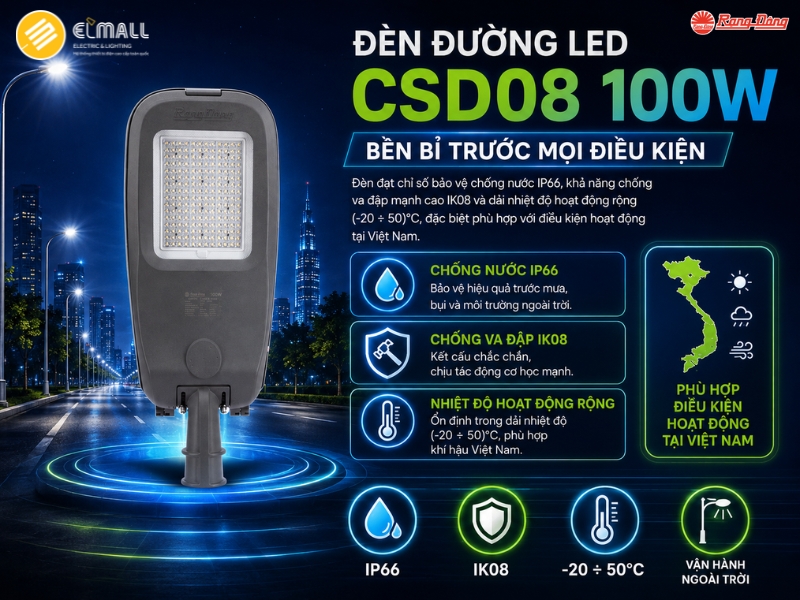 Hoạt động bền bỉ ngoài trời