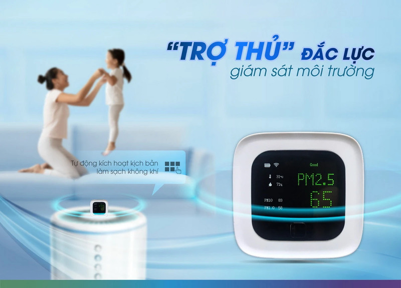 Ứng dụng sản phẩm Cảm biến bụi mịn Điều khiển Bluetooth CB05.PM2.5.BLE