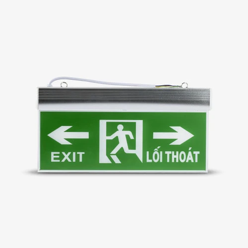 Đèn Led Chỉ dẫn 1 Mặt CD01 40x20/2.2W Rạng Đông mặt trước 2