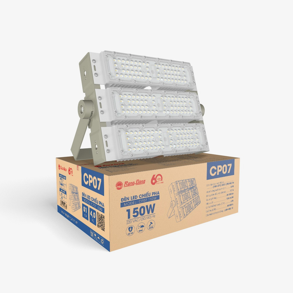 Đèn LED chiếu pha Rạng Đông CP07 150W