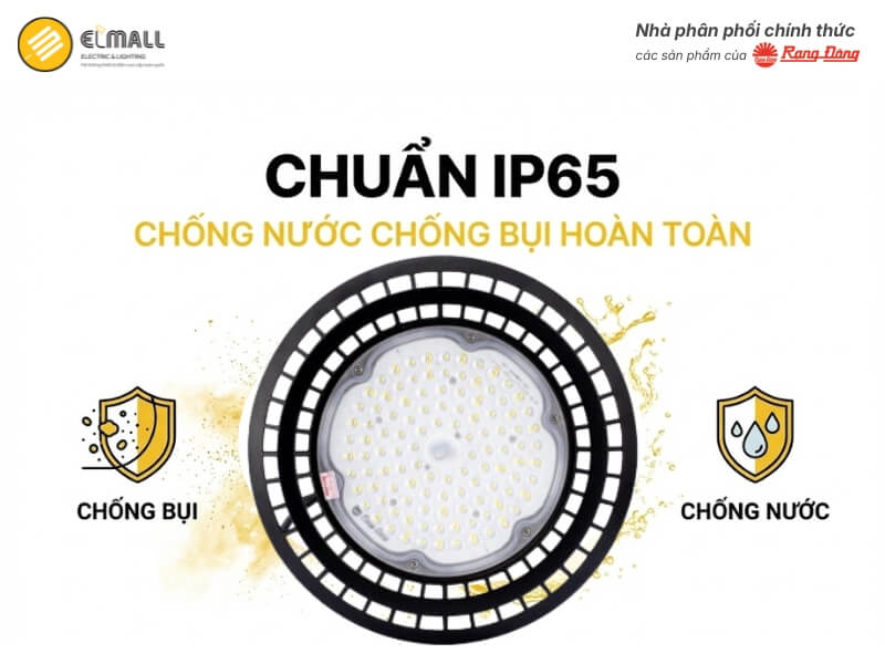 Đèn LED High Bay HB03 290/100W đạt chuẩn bảo vệ IP65