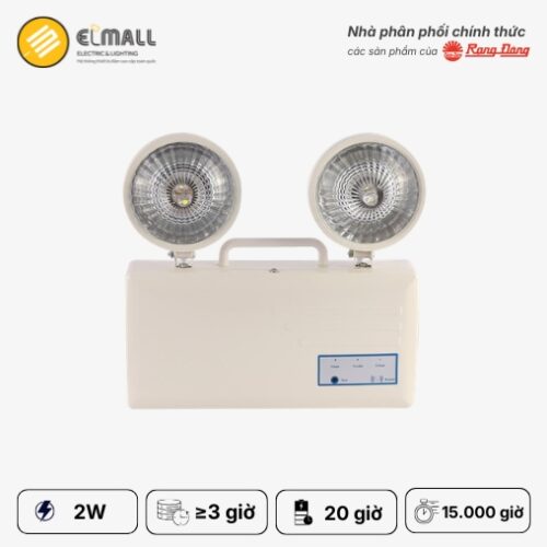 đèn led khẩn cấp kc01 2w