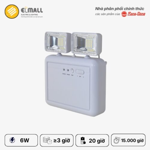 đèn led khẩn cấp kc04 6w pccc