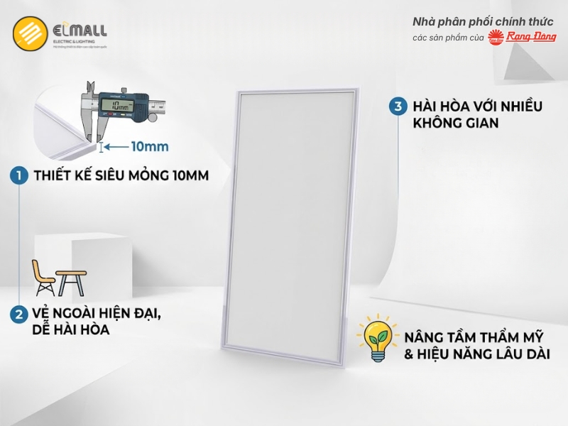 đèn led panel 600x1200 p08 siêu mỏng