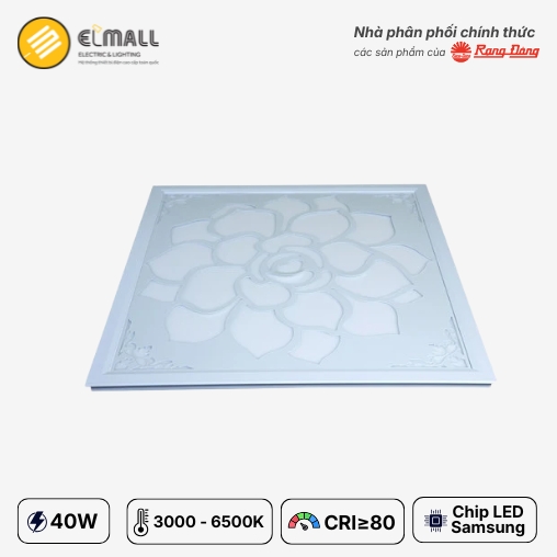 Đèn LED panel Rạng Đông P04 TR01 40W