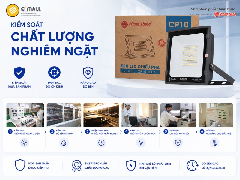 đèn pha CP10 100W độ tin cậy cao