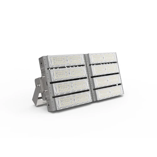 Đèn pha LED 400W CP07 Rạng Đông góc nghiêng mặt trước 2