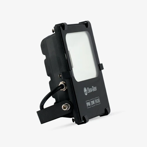Đèn pha LED 20W CP09.RGB Rạng Đông góc nghiêng mặt trước 3