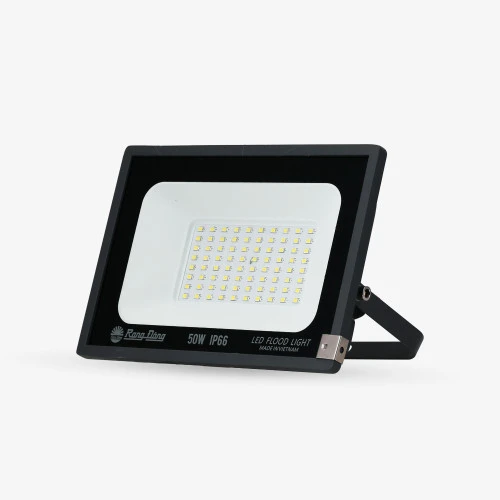 Đèn pha LED 50W CP10 Rạng Đông góc nghiêng mặt trước