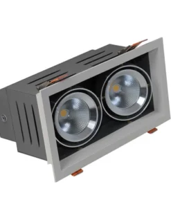 Đèn LED âm trần COB Rạng Đông AT12L 240x125/9Wx2.DA