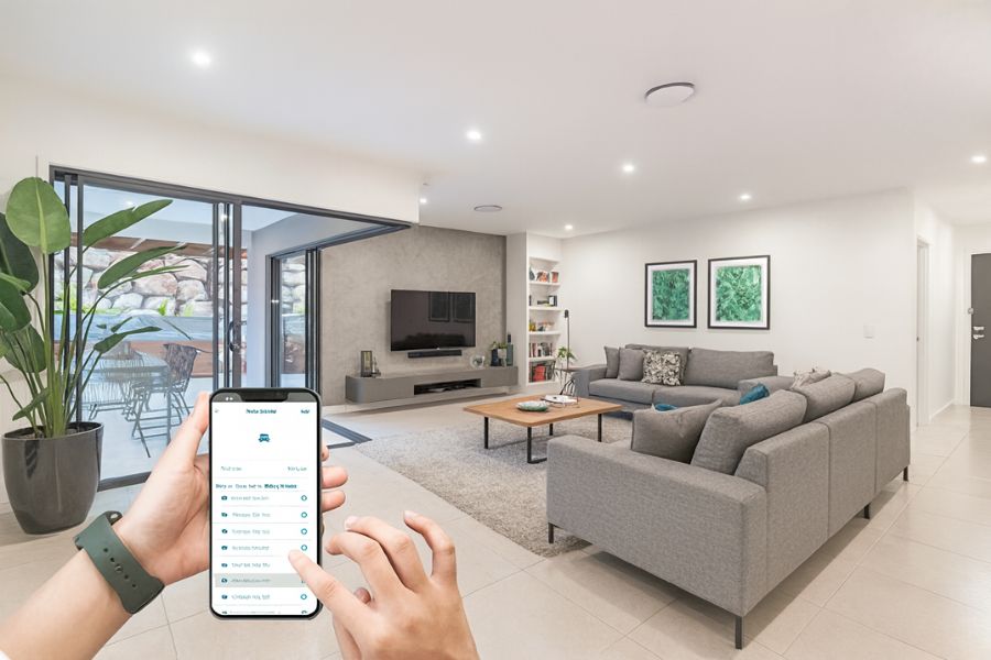 Đèn LED âm trần downlight Rạng Đông AT18.BLE 80/12W (F36) thiết lập kịch bản chiếu sáng, tùy chỉnh theo nhu cầu sử dụng