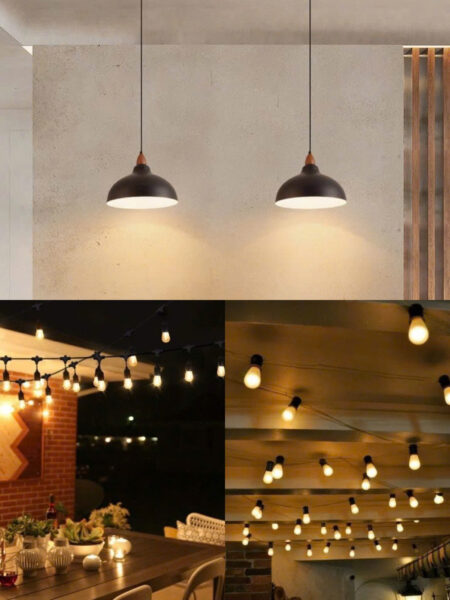 Một số ứng dụng của đèn LED bulb tròn Rạng Đông A45Y/1W màu vàng