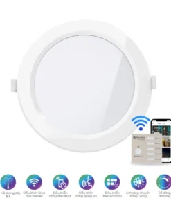 Đèn LED panel tròn Rạng Đông PT04.BLE 110/9W - Đổi màu