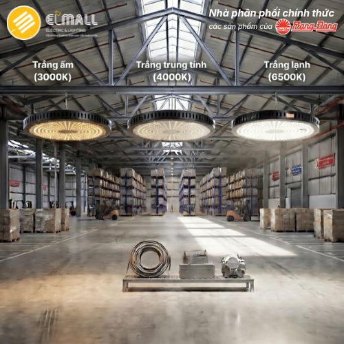 nhiet do mau den led high bay hb03 390 200w