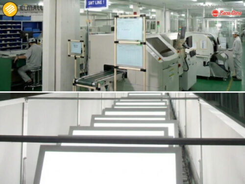 Đèn LED panel P06 600X600 50W được Rạng Đông nghiên cứu, thiết kế và sản xuất tại Việt Nam