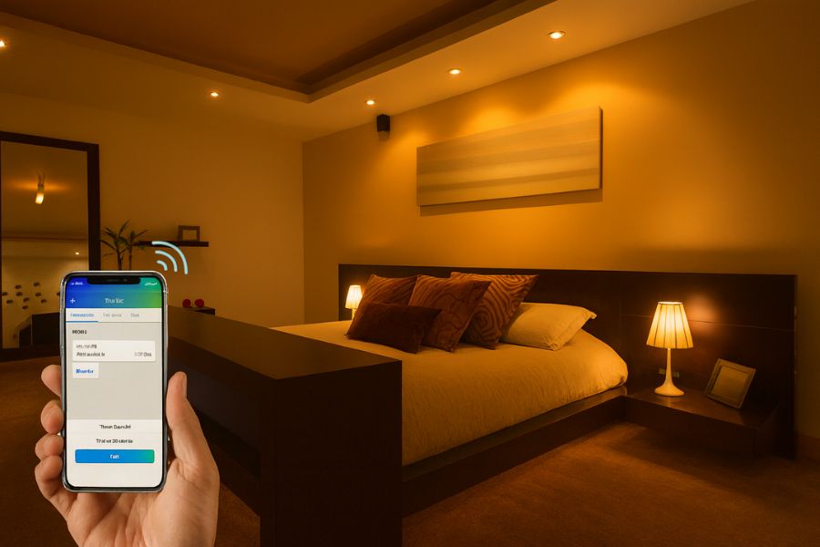 Đèn LED âm trần downlight Rạng Đông AT18.BLE 100/9W tùy chỉnh linh hoạt ánh sáng theo ý muốn 