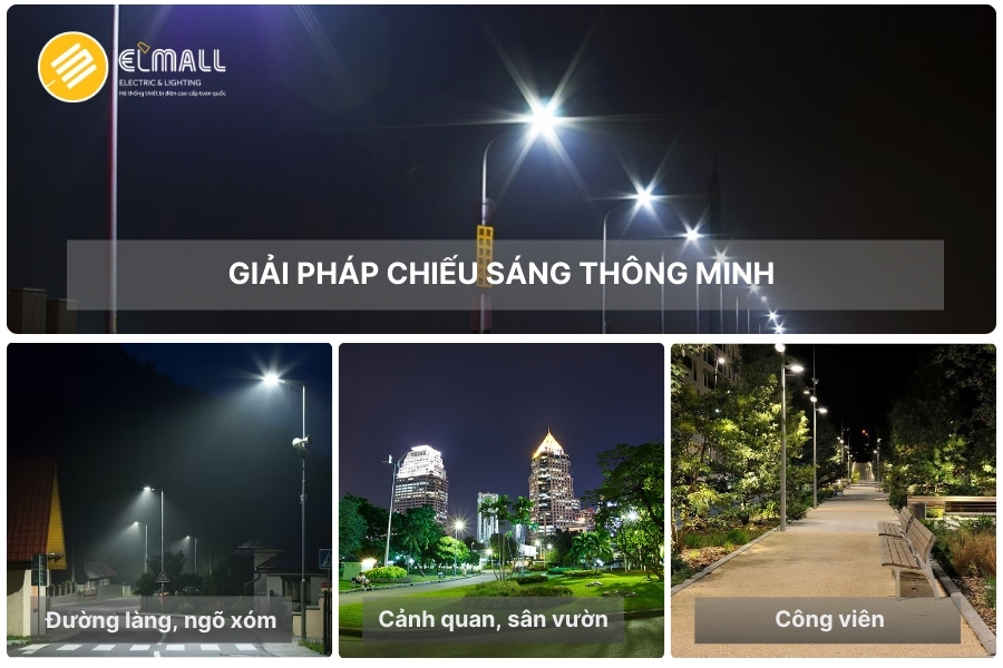 ứng dụng chiếu sáng đèn đường công suất 50w