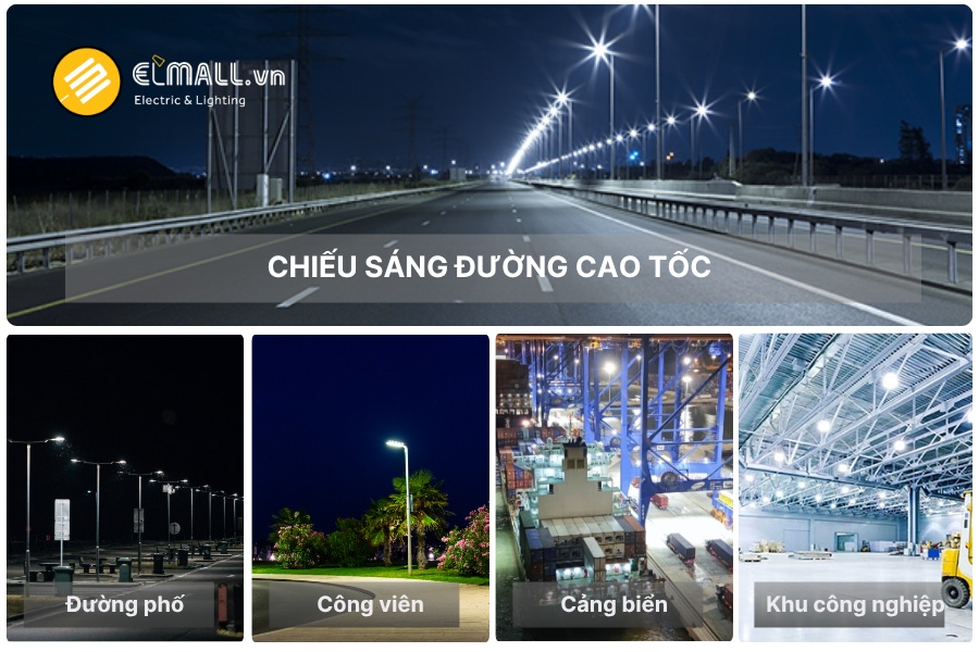 các ứng dụng đèn đường LED csd08 200w