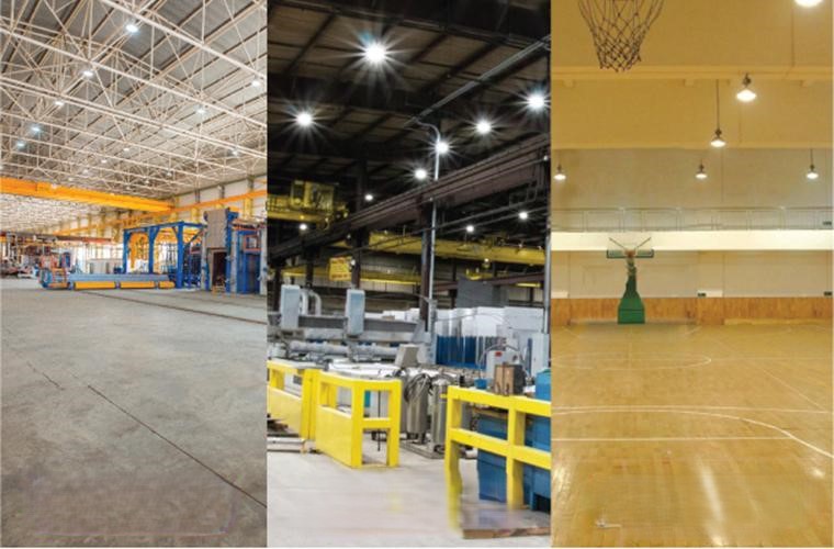 Ứng dụng đèn LED Highbay HB08 255/100W
