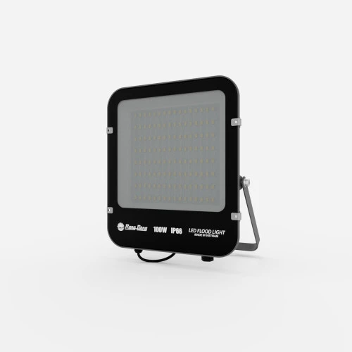 Đèn pha LED 100W CP12 Rạng Đông góc nghiêng mặt trước 2