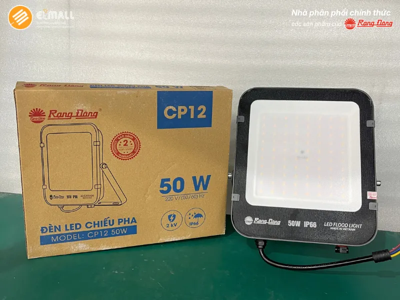 mua đèn pha LED CP12 50W Rạng Đông chính hãng