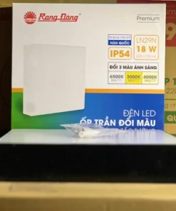 Đèn LED ốp trần LN29N 220x220/18W 6500K (B)
