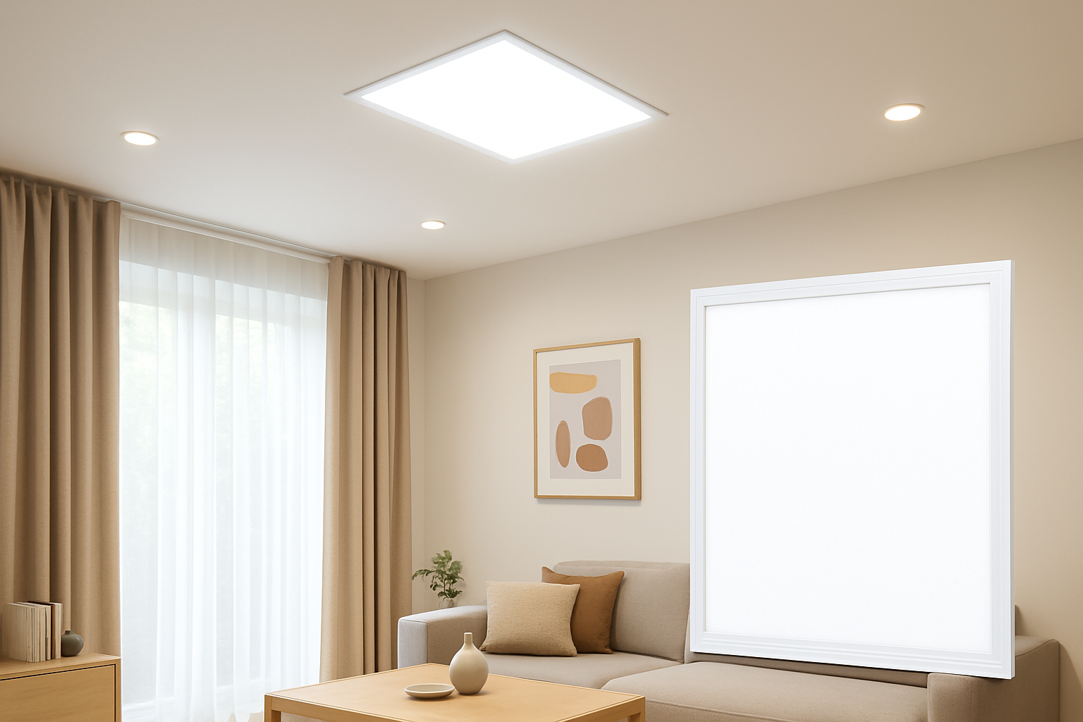 Đèn LED panel Rạng Đông 600x600 P07/35W.PLUS chiếu sáng các công trình dân dụng