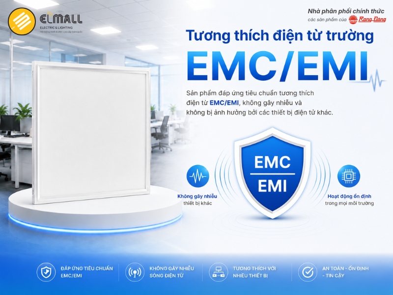 Đạt chuẩn EMC/EMI