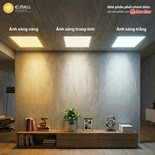 nhiệt độ màu đèn panel p07 600x600 35w plus