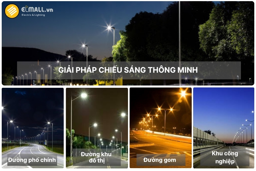 ứng dụng đèn đường led