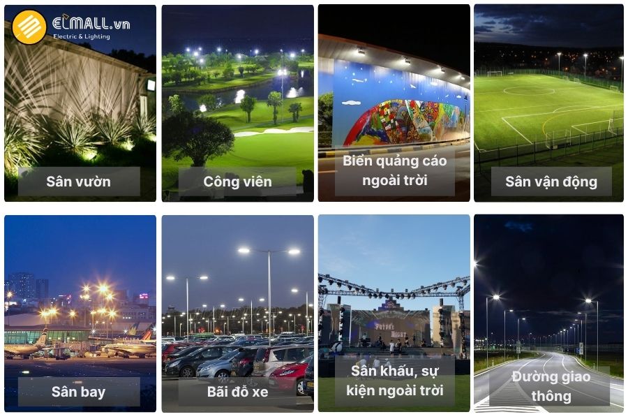 ứng dụng đèn led chiếu pha rạng đông